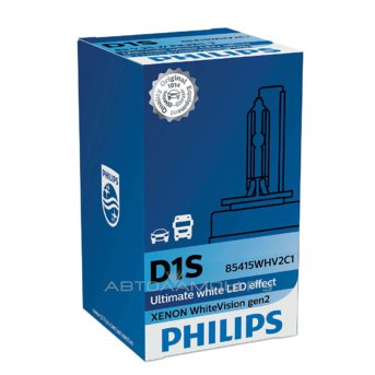Philips D1S 5000K Xenon WhiteVision gen2