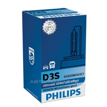 Philips D3S 6000K Xenon WhiteVision gen2