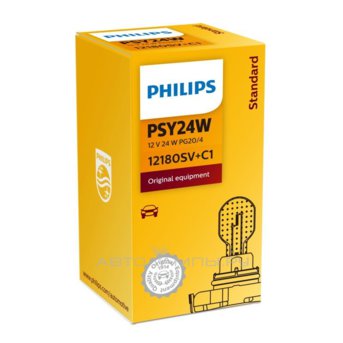 PSY24W 12V-24W (PG20/4) HiPerVision ( ) Silver Vision 12180SV+C1